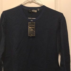 Men’s sweater five four grant blue sweater